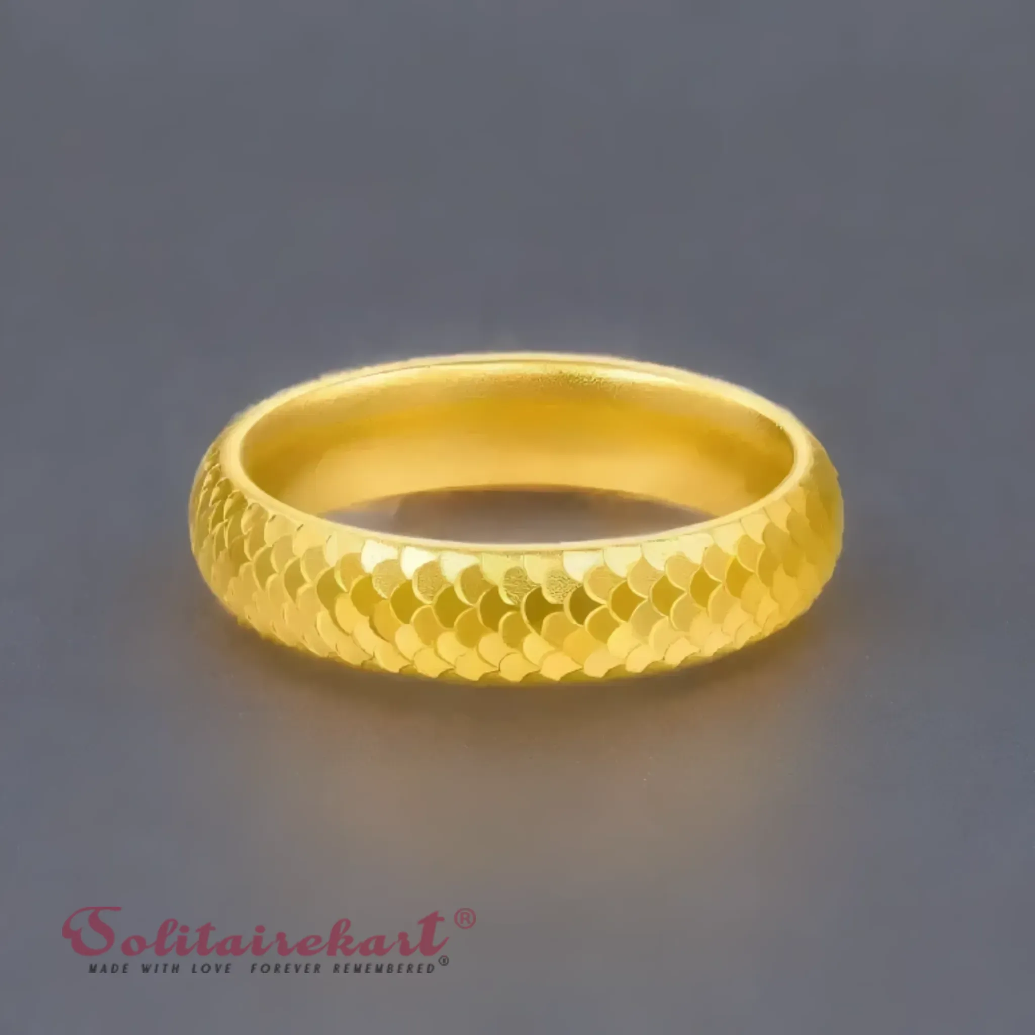 14K 11.04g Gold Couple Rings – Elegant Design